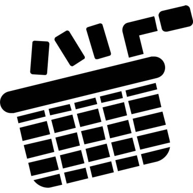 takvim tarihi olay simgesi ana hat biçiminde