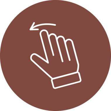 Modern simgenin vektör illüstrasyonu