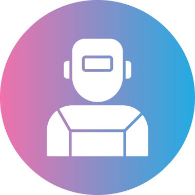 İnsan simgesinin vektör illüstrasyonu