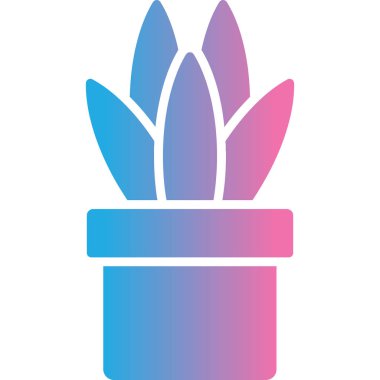 bitki web simgesi basit illüstrasyon