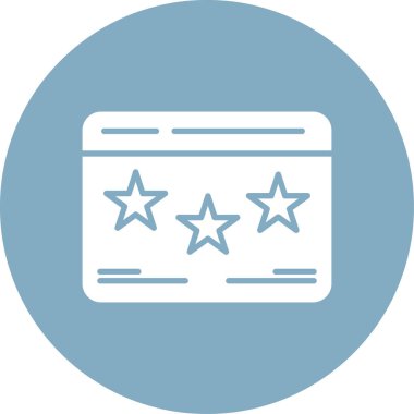 web sayfası renk çizgisi simgesi