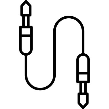 kablo vektör simgesi