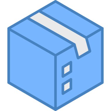 kutu teslim simgesi - taslak biçimi