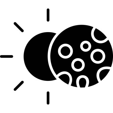 Güneş Simgesi Vektör illüstrasyonu