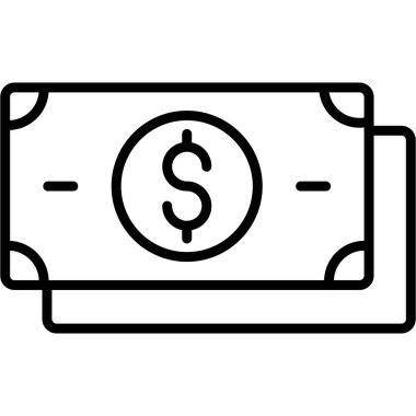 para simgesi vektör illüstrasyonu