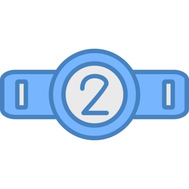 bir numaralı vektör simgesi