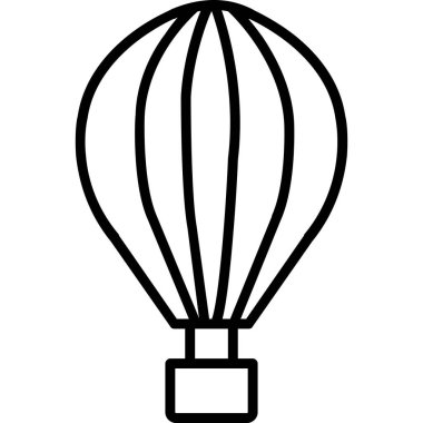 balon sıcak hava balonu simgesi