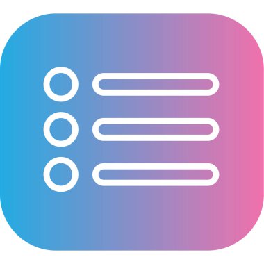 İş ve vektör illüstrasyonu için web simgesi