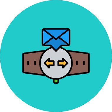 E- posta simgesi vektör illüstrasyonu