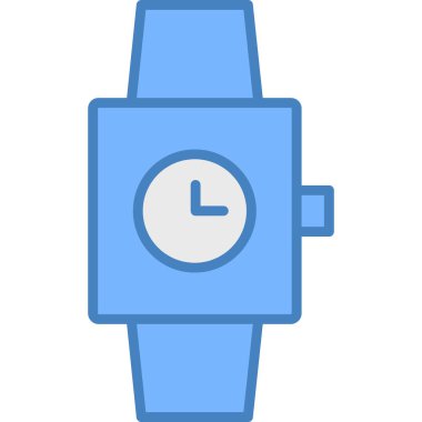 İzle. Web simgesi basit illüstrasyon