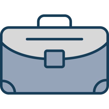 bagaj. Web simgesi basit illüstrasyon