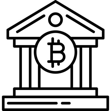 Bitcoin Bankası. Web simgesi