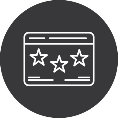 derecelendirme web tasarımı vektör tasarımı