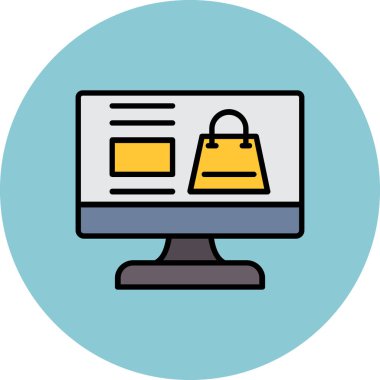 İnternet alışverişi. Basit tasarım