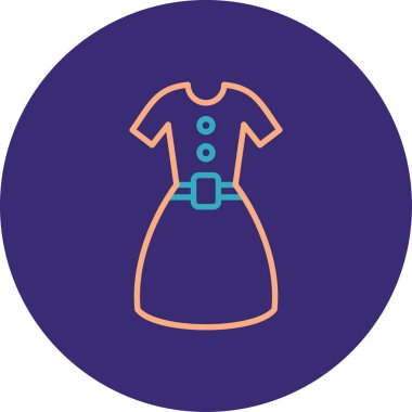 Kadın simgesinin vektör illüstrasyonu