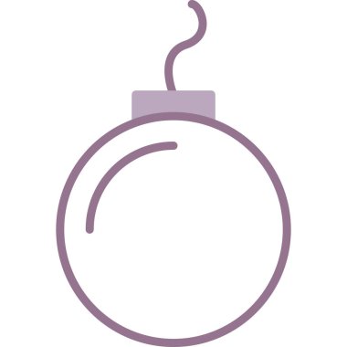 Yılbaşı simgesinin vektör illüstrasyonu