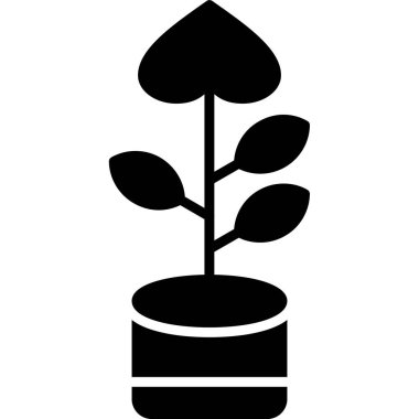 çiçek bitki vektör illüstrasyonu