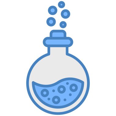 Şişe. Web simgesi basit illüstrasyon