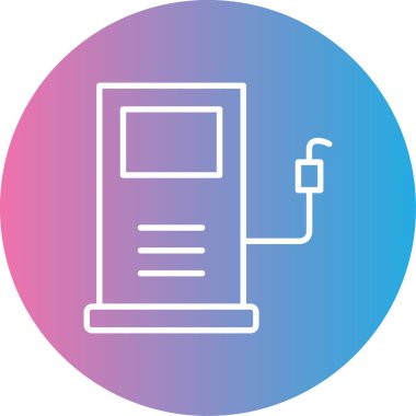 Enerji ve modern simgenin vektör illüstrasyonu