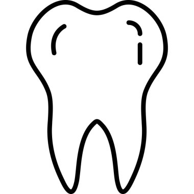 diş simgesi, satır tasarımı