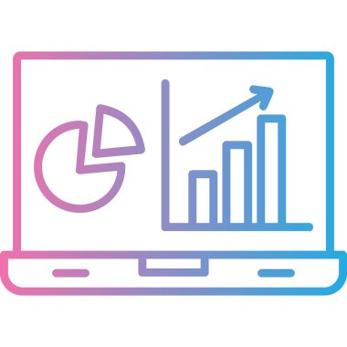 Grafik. Web simgesi basit illüstrasyon