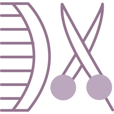 Taslak biçimdeki DNA simgesinin vektör illüstrasyonu