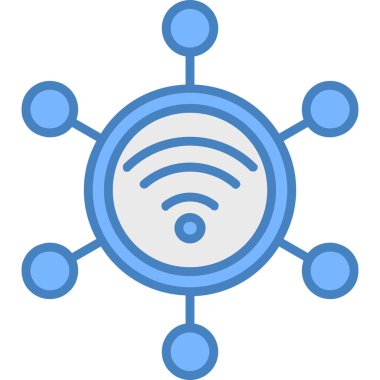 bağlantı bağlantı internet simgesi - taslak biçimi