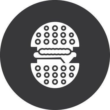 Gıda simgesinin vektör illüstrasyonu