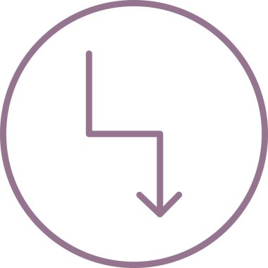 Modern bir simgenin vektör illüstrasyonu