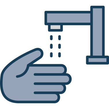 Tap sesi. Web simgesi basit tasarım