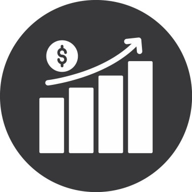 iş grafik çizelgesi simgesi ana hat biçiminde