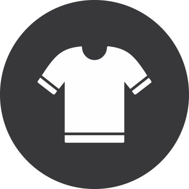 Kolayca değiştirebilen veya düzenleyebilen gömlek vektör simgesi