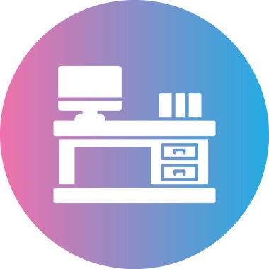 Bilgisayar. Web simgesi basit illüstrasyon