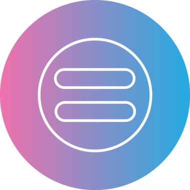 Vektör müzik simgesi illüstrasyonu