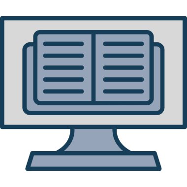 Bilgisayar ekranı. Basit tasarım