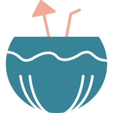 Kumsal. Web simgesi basit illüstrasyon