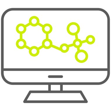 analitik simge vektör illüstrasyonu