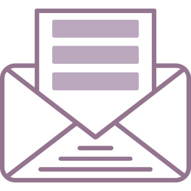 e- posta iletisi simgesi doldurulmuş özet biçimi