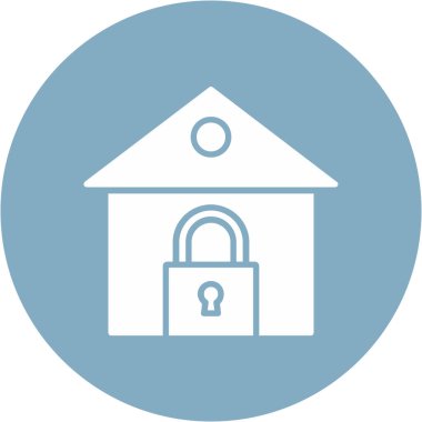 Kiliseye. Web simgesi basit illüstrasyon