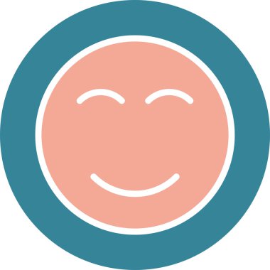 Bebeğim. Web simgesi basit illüstrasyon