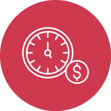 zaman simge vektör çizim