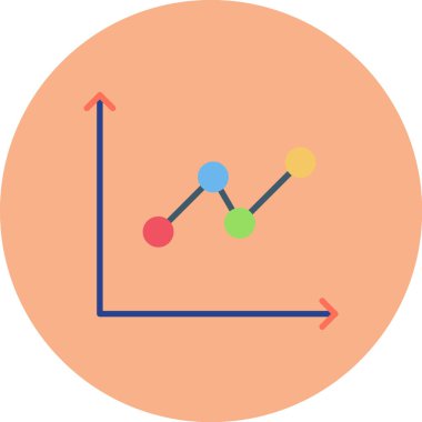 Grafik. Web simgesi basit illüstrasyon