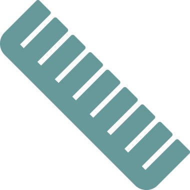 Tarak. Web simgesi basit illüstrasyon