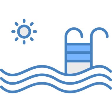 Hava kirliliği simgesi, vektör illüstrasyonu, çevre işareti