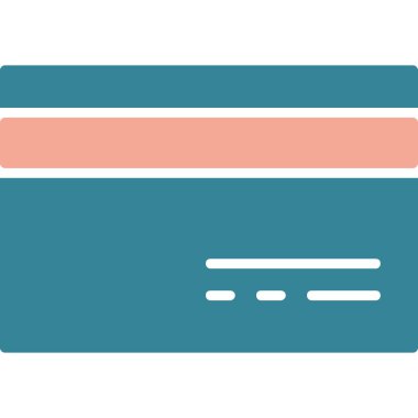 kredi kartı izole simgesi