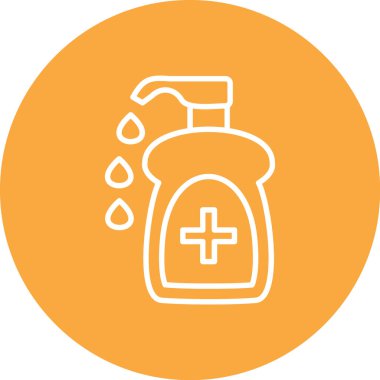 Tıbbi bir simgenin vektör illüstrasyonu