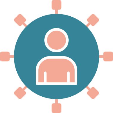 İş adamları. Basit resimleme