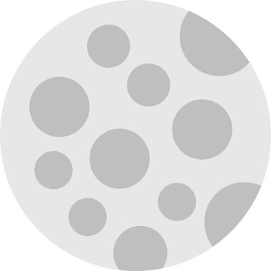 Ay simgesi, vektör illüstrasyonu