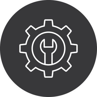 dişlilerin vektör illüstrasyonu