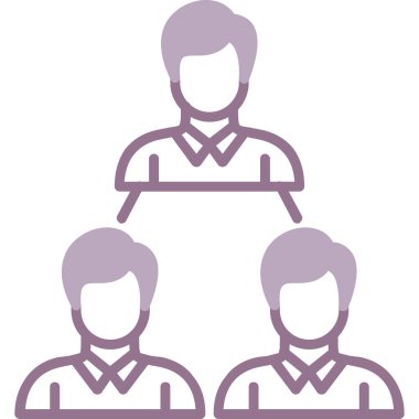 İnsan simgesinin vektör illüstrasyonu